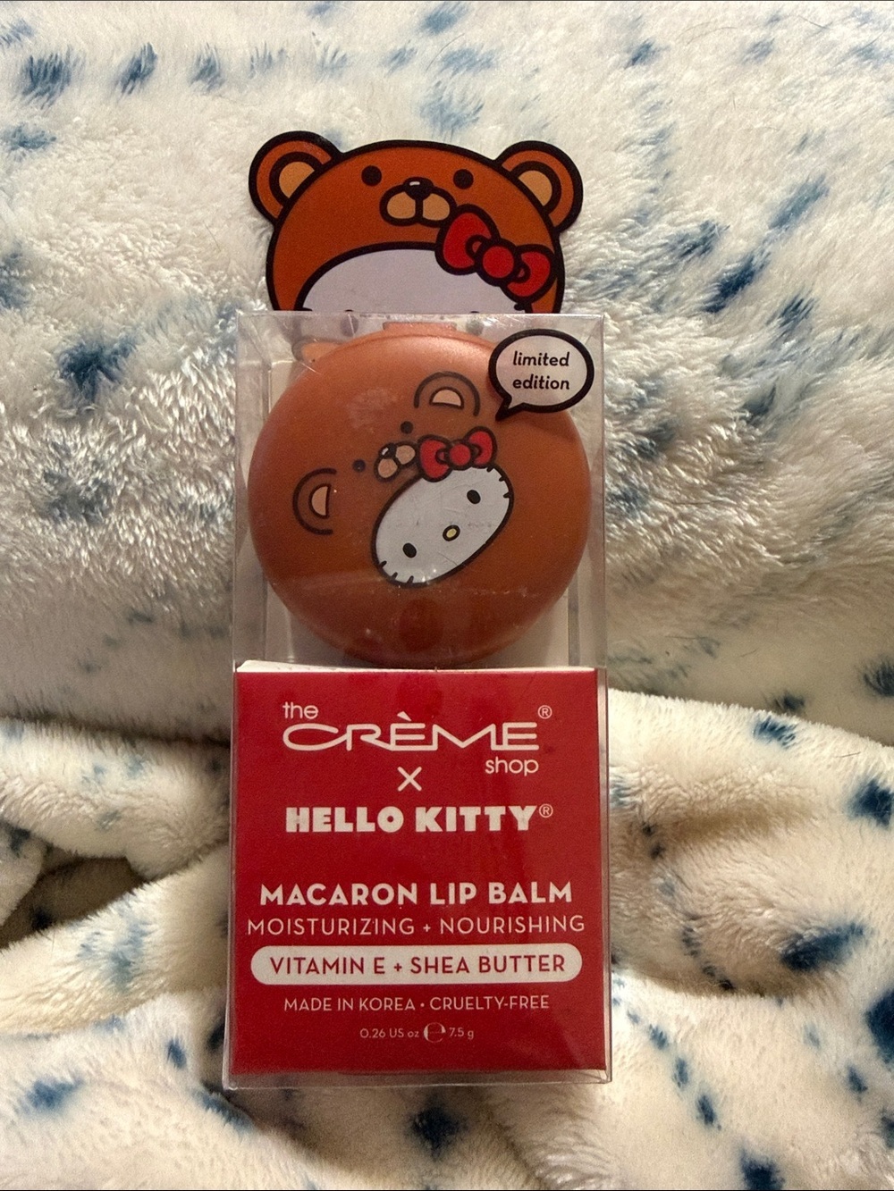 The Crème Shop x Hello Kitty Macaron Lip Balm